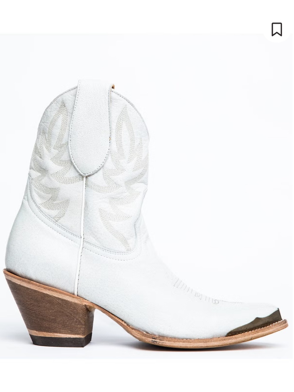 Idyllwind Wheels Women's White Western Boots, 7 - Picture 2 of 8